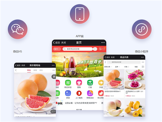 多终端：APP端、微信小程序端、H5页面.png